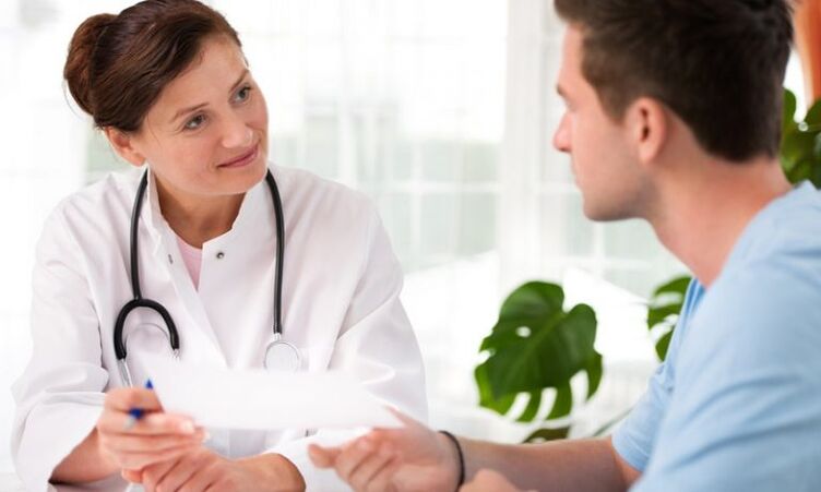 consulter un médecin pour le traitement de la prostatite